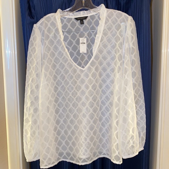 Banana Republic Factory Tops Banana Republic Factory Ruffleneck